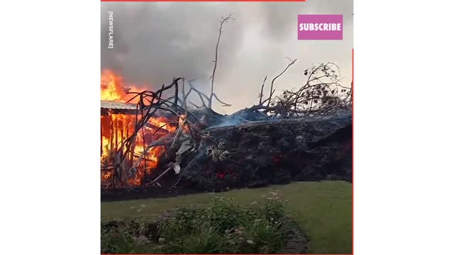When the weather turns, nature gets scary. Scary Moments established by nature