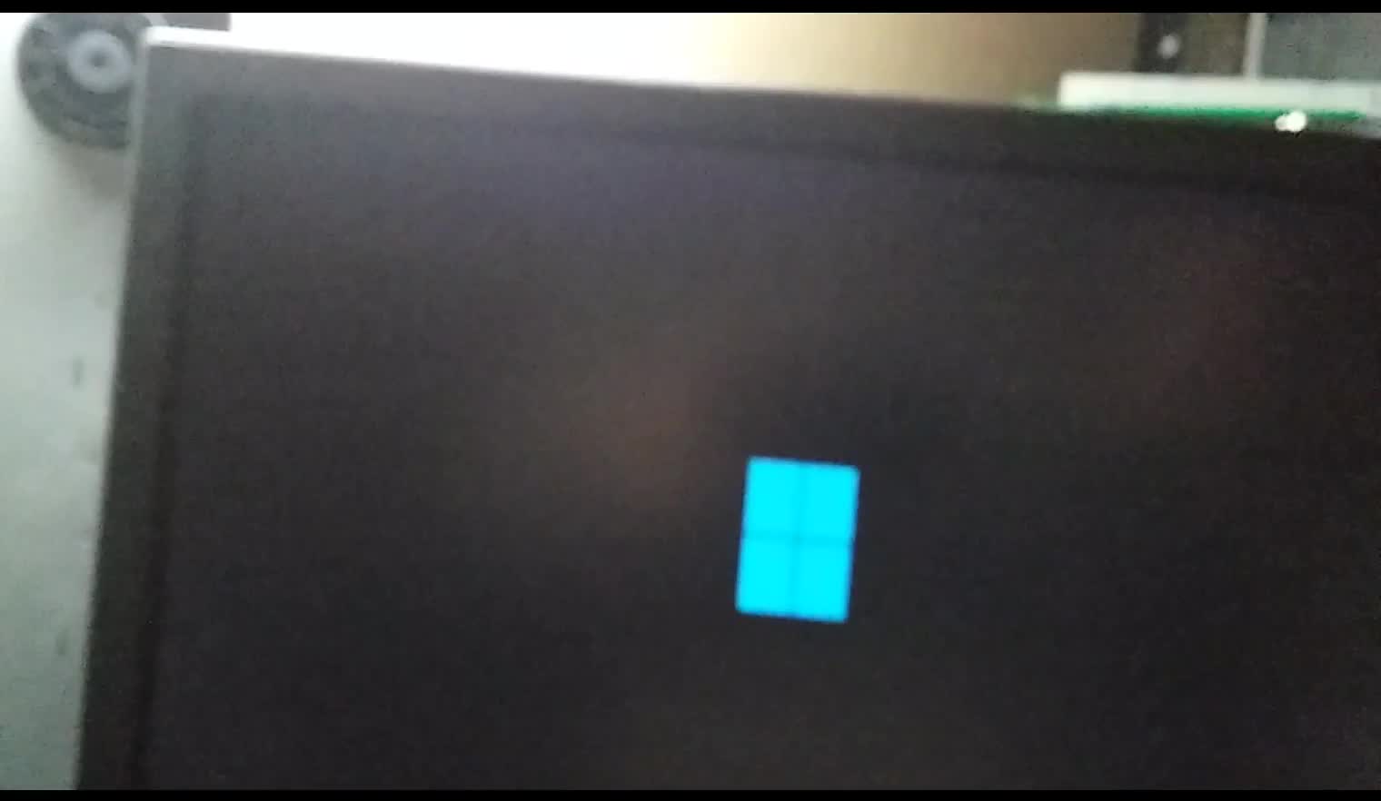 Booting Windows 11 install media (outtake)