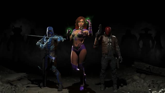 Injustice 2 - Sub-Zero, Red Hood & Starfire DLC Trailer