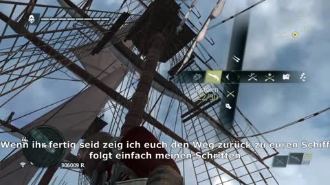 AC4 Wie man ein Legendäres Schiff zerstört ohne Upgrades! Deutsch{German}