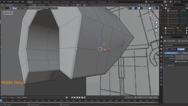 Blender Modelado_Lego 07