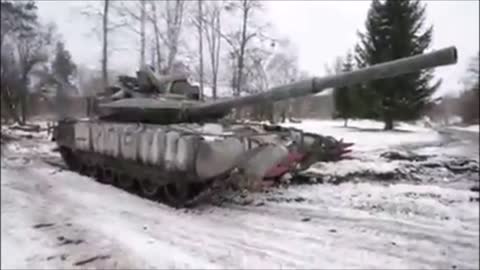 Military Tank Cold Start-Up And Live Firing Demonstration