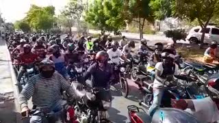 Marcha de mototaxistas este lunes en Cartagena