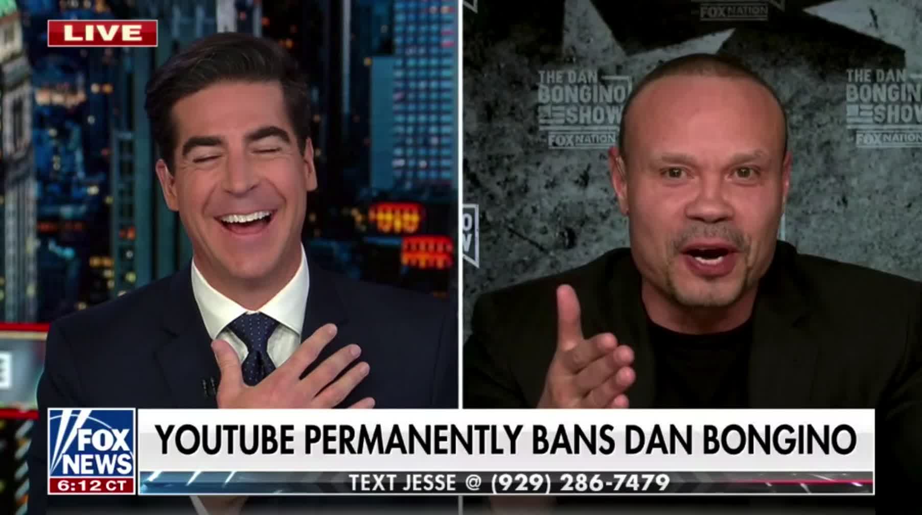 Dan Bongino on his YouTube ban: "It's one of those 'you can't quit, we're going to fire you' moments."