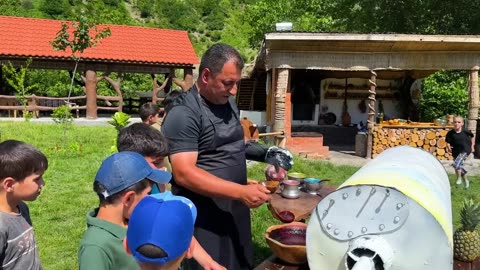 Ice Cream For The Whole Village! Rustic Sweetness made from Fresh Fruit