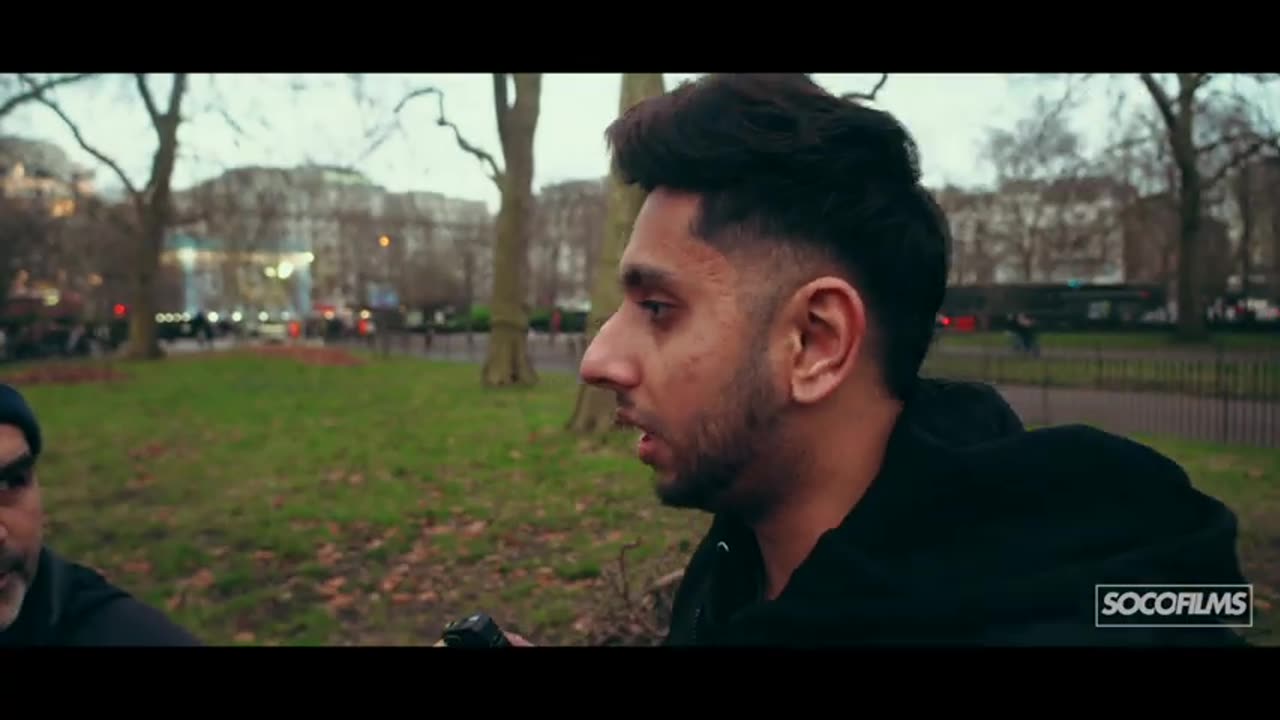 Muslim convert doesn't like the answers _ Ish _ Speakers' Corner Debate #socofilms