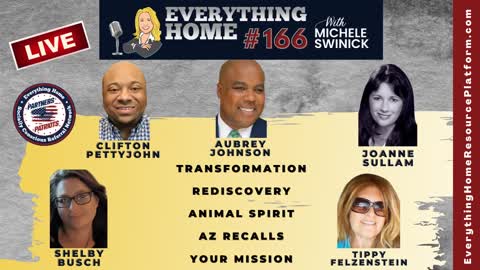 166 LIVE: Transformation, Rediscovery, Animal Spirit, Arizona Recalls, Your Mission