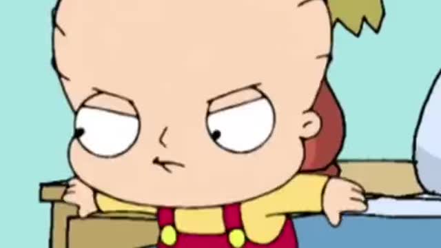 Stewie Never listen to anyone