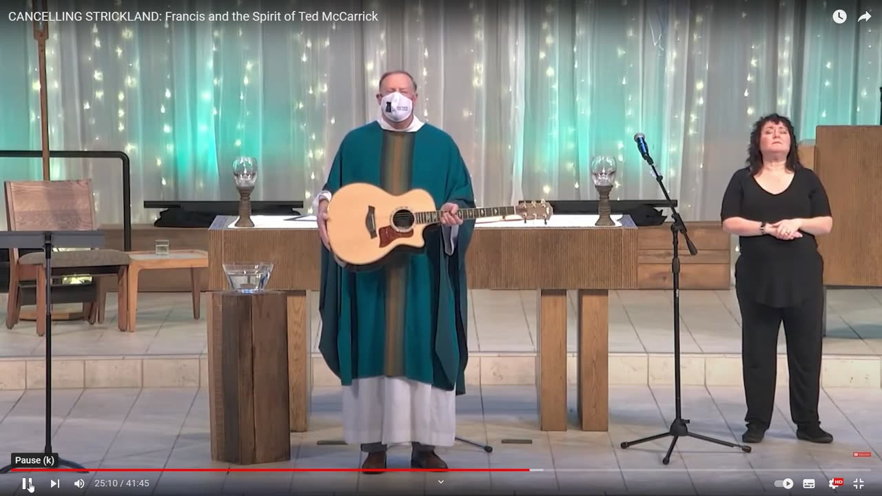 Cancelling Strickland-Francis and the spirit of Ted McCarrick (Michael Matt-Remnant TV) 19-11-23