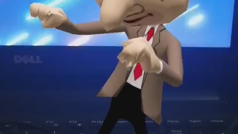 Mr.been funny in dancing action on my keyboard