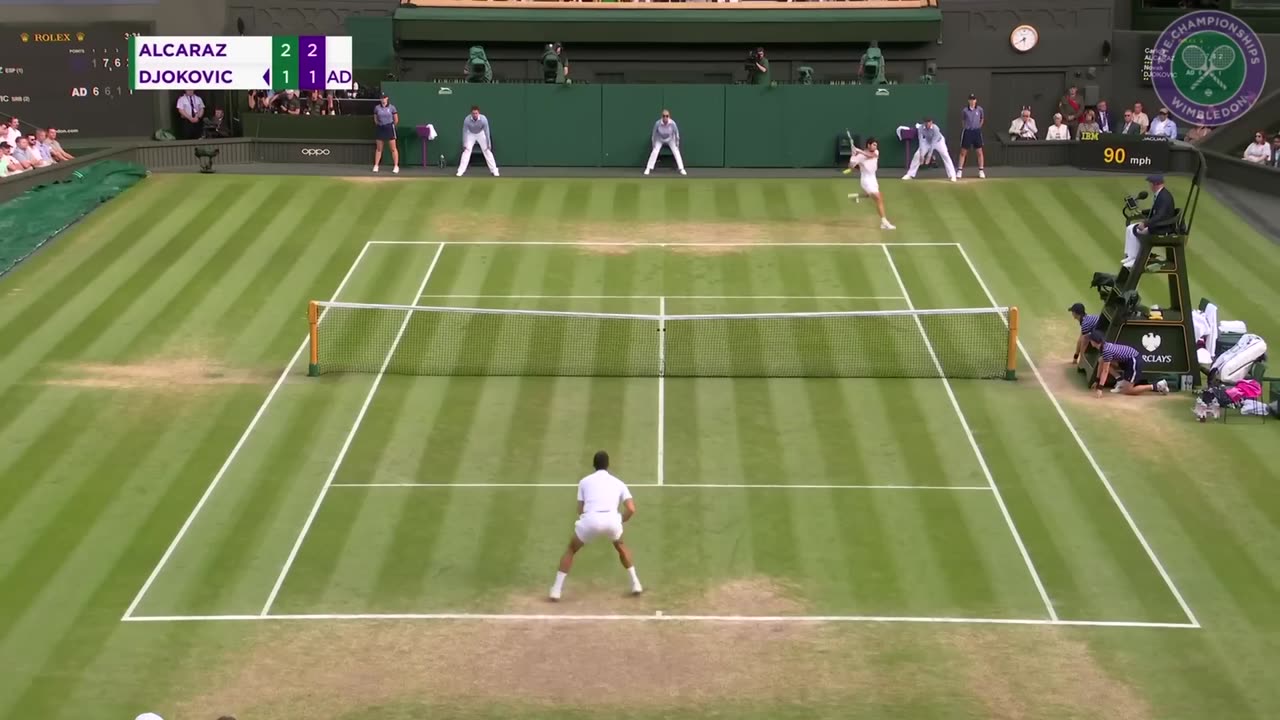 Carlos Alcaraz vs Novak Djokovic: Extended Highlights | Wimbledon 2023 Final