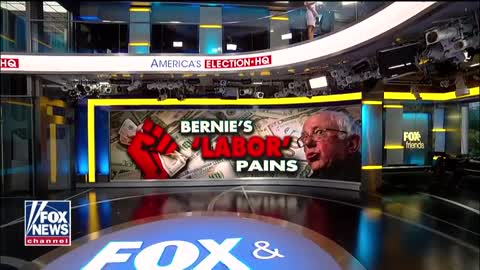 Enlarge player → Bernie Sanders campaign reportedly resists unionized staff demands for $15 per hour