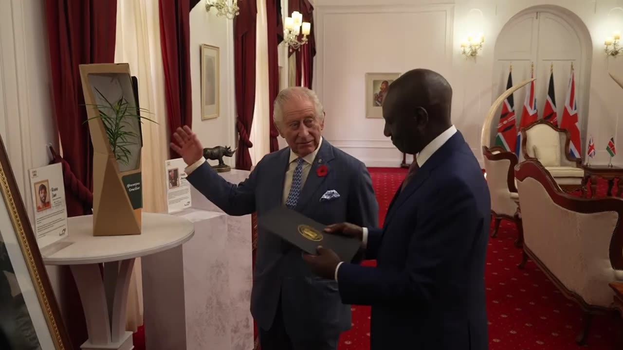 How King and Queen Arrive To Ceremonial Welcome In Kenya //Statehouse Nairobi