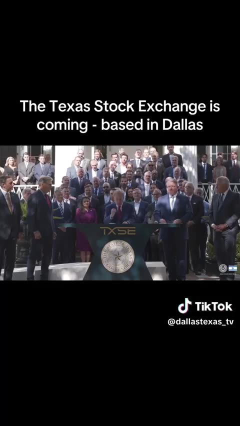 The Texas Stock Exchange is coming