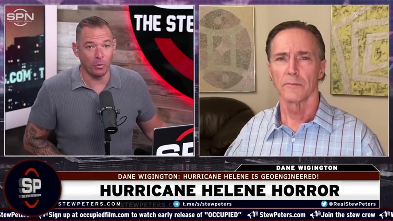 Hurricane Helene is Geoengineered -Dane Wigington/SP
