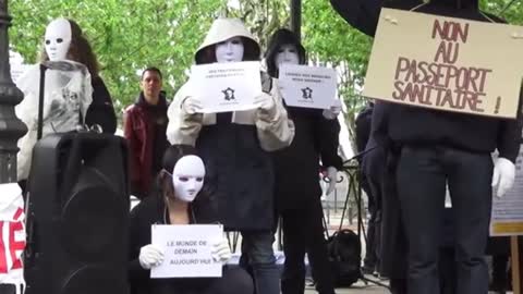 Les Masques Blancs Lyon à Givors le 1er Mai 2021