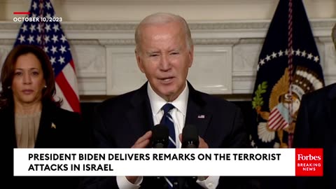 JUST IN- Biden Reveals Americans Have Been Taken Hostage By Hamas After Attack In Israel