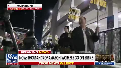 BREAKING_ Thousands of Amazon workers strike ahead of Christmas