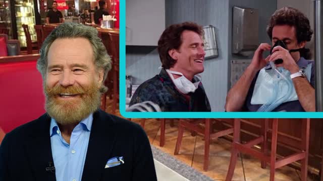 Bryan Cranston talks about the time he made Jerry Seinfeld laugh