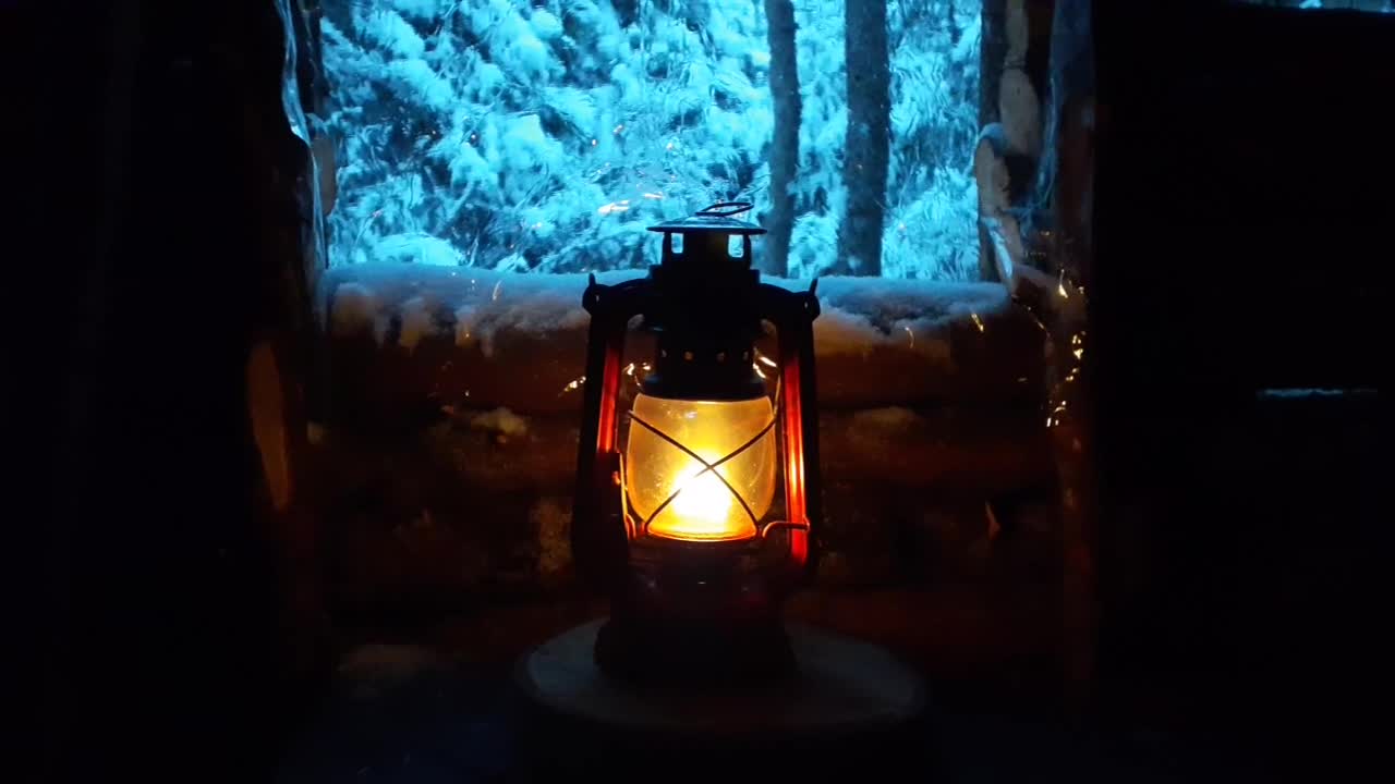 Checking On The Bushcraft Shelter After a Overnight Snowfall