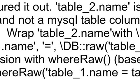 Laravel Eloquent Compare Column Values