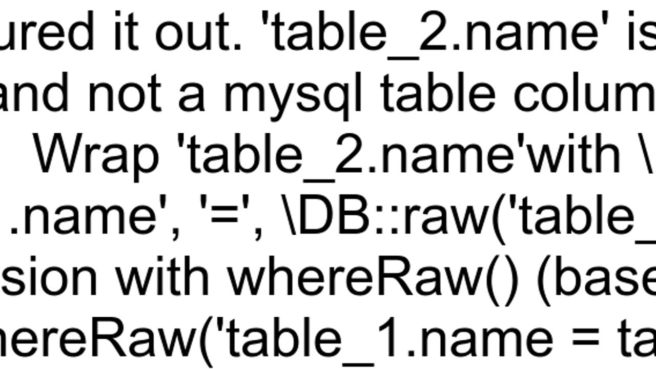 Laravel Eloquent Compare Column Values