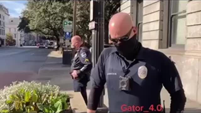 Savannah Police Target Freedom-Minded Citizens