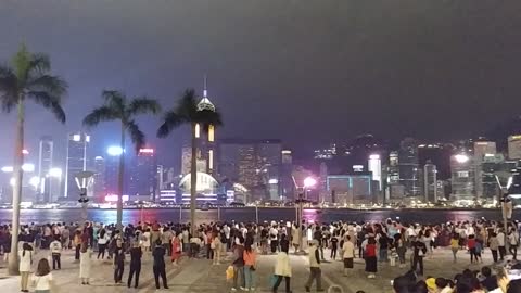 the night show in Hong kong