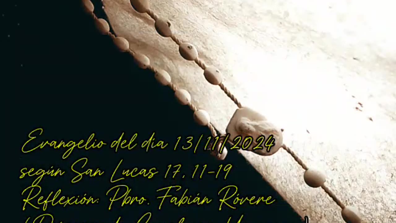 Evangelio del día 13/11/2024 según San Lucas 17, 11-19 - Pbro. Fabián Róvere