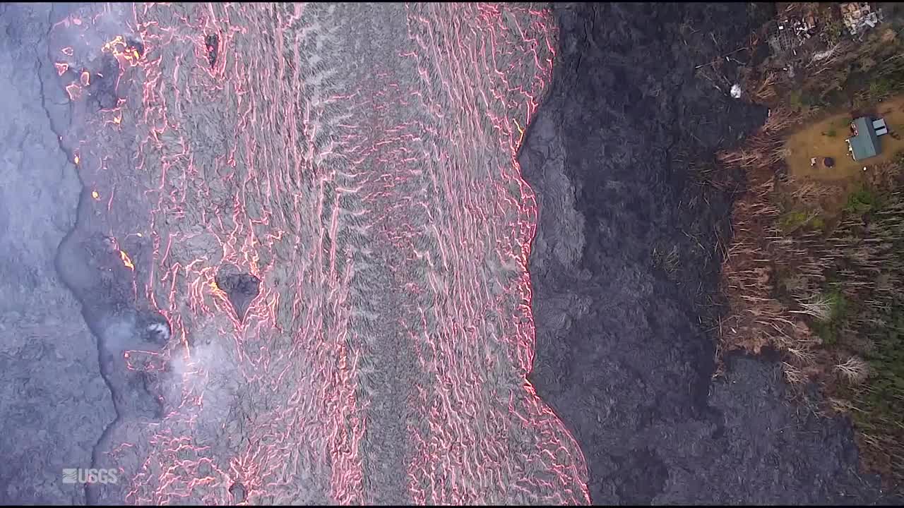 Kilauea lava