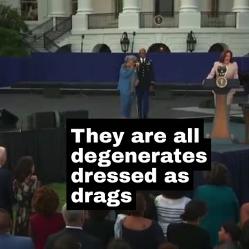 Kamala Harris is a man who loves other men in drags ---