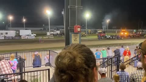 Mrs. and Mr. Scott Truck Pulls