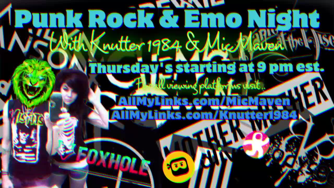 PUNK ROCK & EMO NIGHT with Maven and Knutter1984