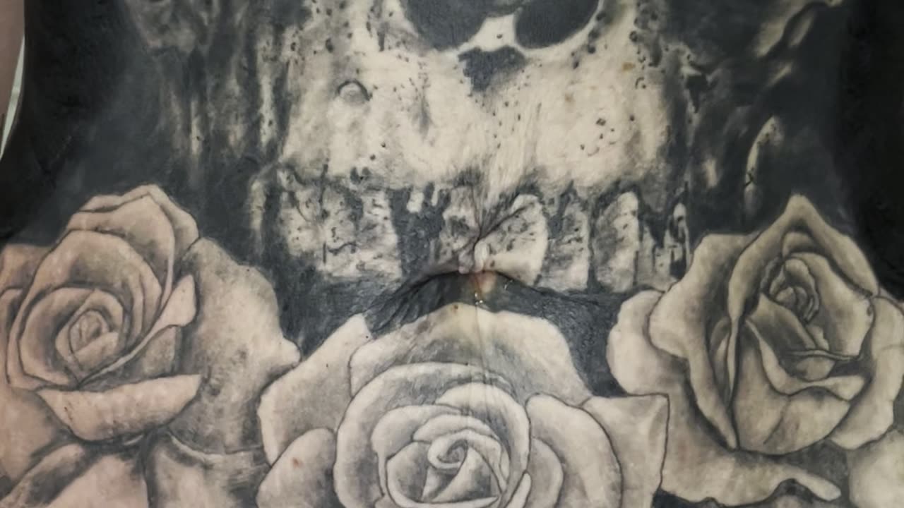 Skull tattoo