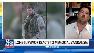 Marcus Luttrell Reacts After Fallen Navy SEAL's Memorial Vandalized