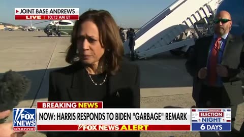 Harris responds to Biden's 'garbage' insult: 'I strongly disagree'