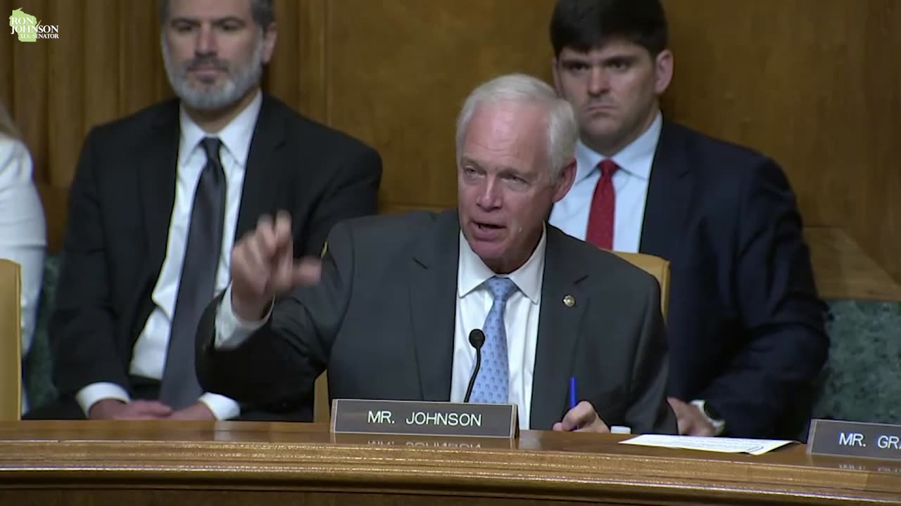 Senator Ron Johnson in Oversight Roundtable on the DHS’s Failure to Collect DNA at the Border