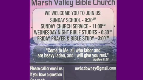 Sunday October 20, 2024. We believe man was created in the image of God....