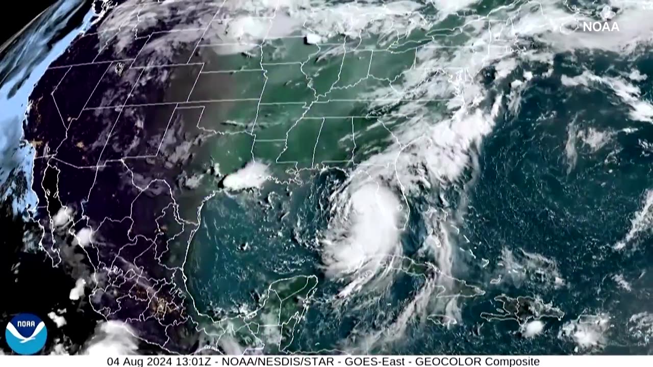 Debby becomes a hurricane, takes aim at Florida's Gulf Coast | REUTERS | NE