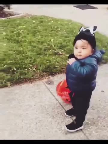 Kids In Halloween Day