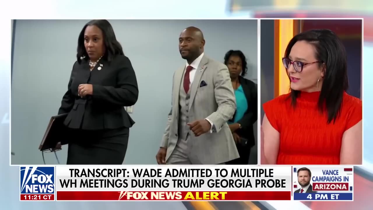 Nathan Wade Met with White House Officials Before Indicting Trump, Transcript Says