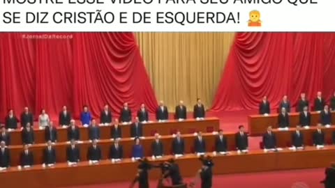 Na China estão proibindo divulgando culto