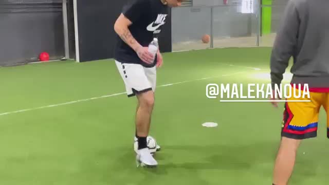 Lil Mosey Playing Football