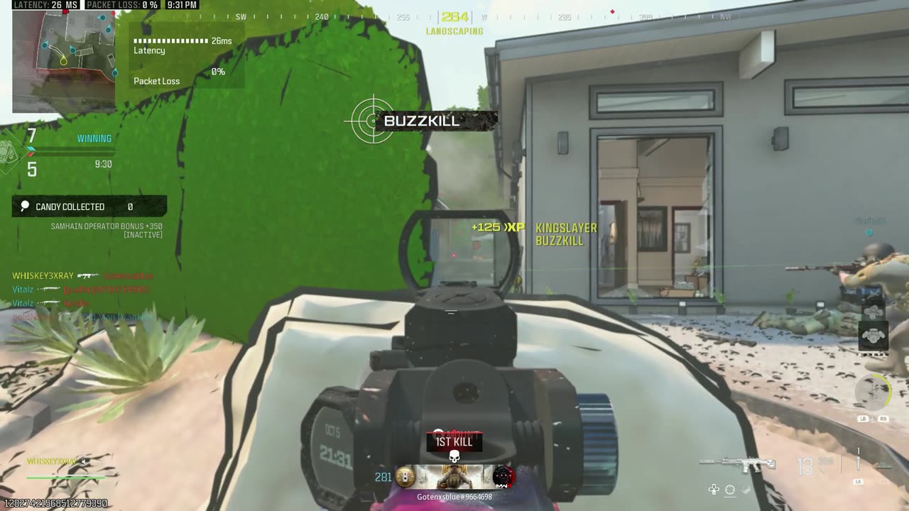 52 - 4 [INK HOUSE] CHEATER VITALS - ON XBOX - NO CROSS PLATFORM - CALL OF DUTY MW3