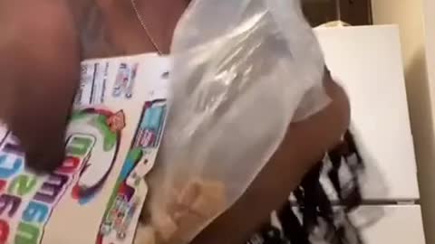 The way this guy makes cereal