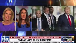 Trump Attorney Christina Bobb CRUSHES IT on Ingraham Angle -- Drops Truth Bombs on DOJ