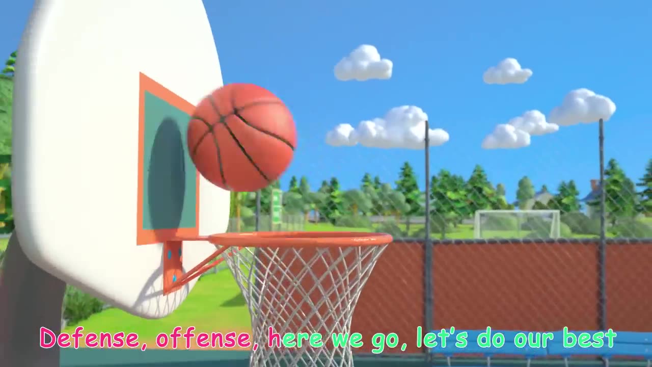 Basketball Song _ CoComelon Nursery Rhymes _ Kids Songs