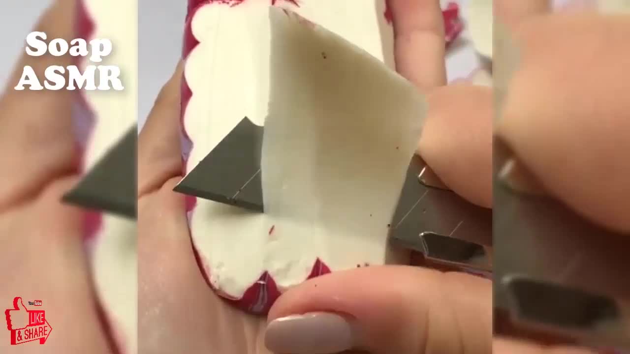 Soap Carving ASMR ! Relaxing Sounds ! no talking Satisfying ASMR Video P114