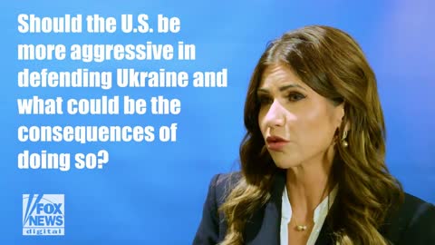 Gov. Kristi Noem slams media for defending Biden amid Russia-Ukraine crisis - Fox News Video