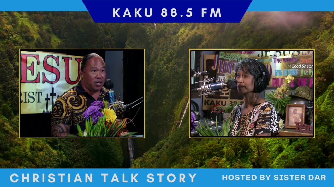 Christian talk story w/Sister Dar. Guest: Pastor Kipi Higa of "New Hope Kahului" Maui 15 Oct '24